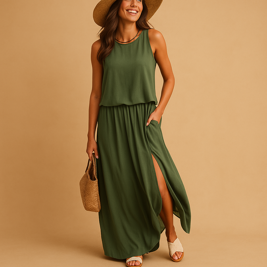Airy summer dress for women with relaxed fit | Yara 2