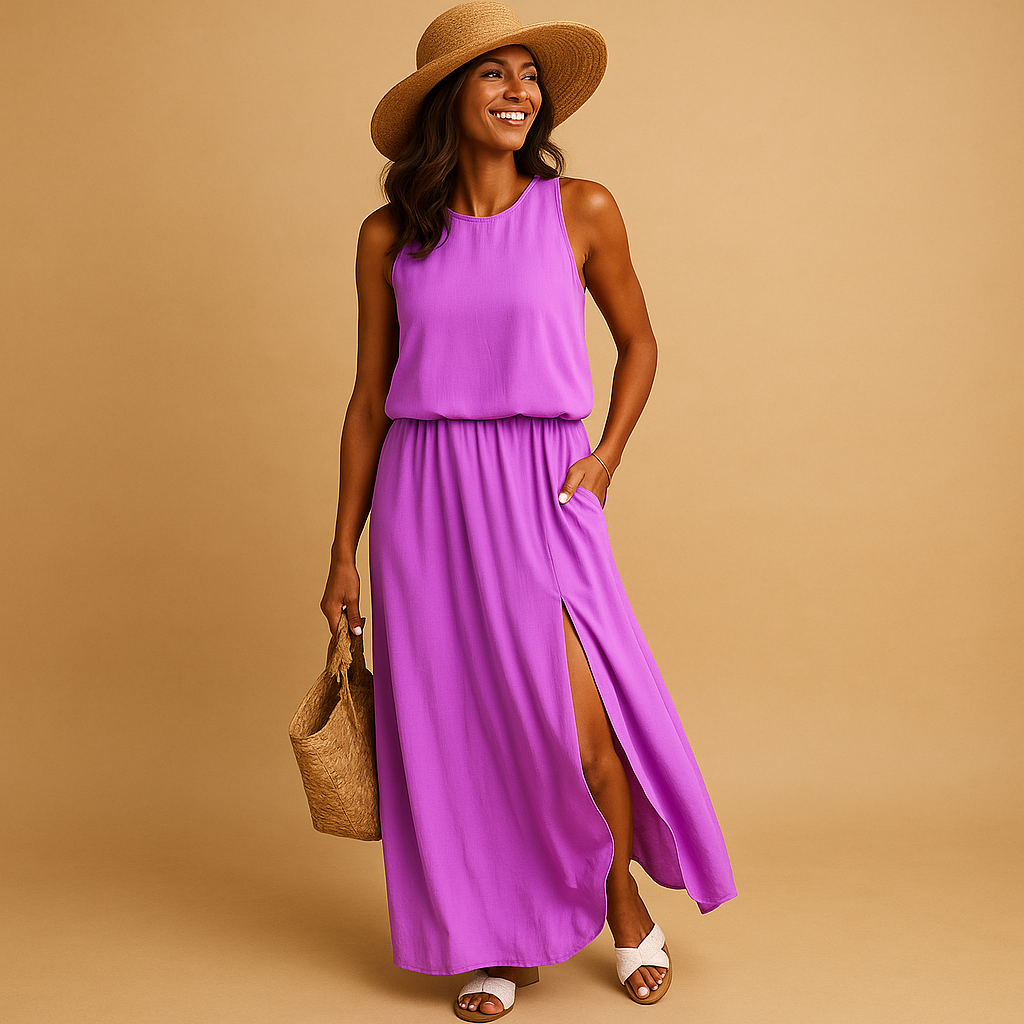 Airy summer dress for women with relaxed fit | Yara 6