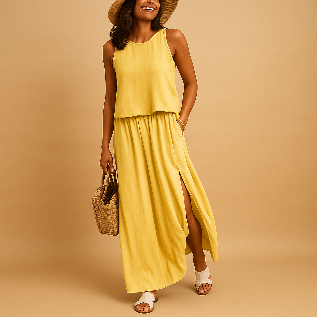 Airy summer dress for women with relaxed fit | Yara 7