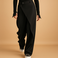 Asymmetric baggy pants for women | Harper 0