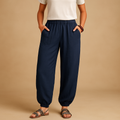 Boho high-waist summer pants for women | Laila 0