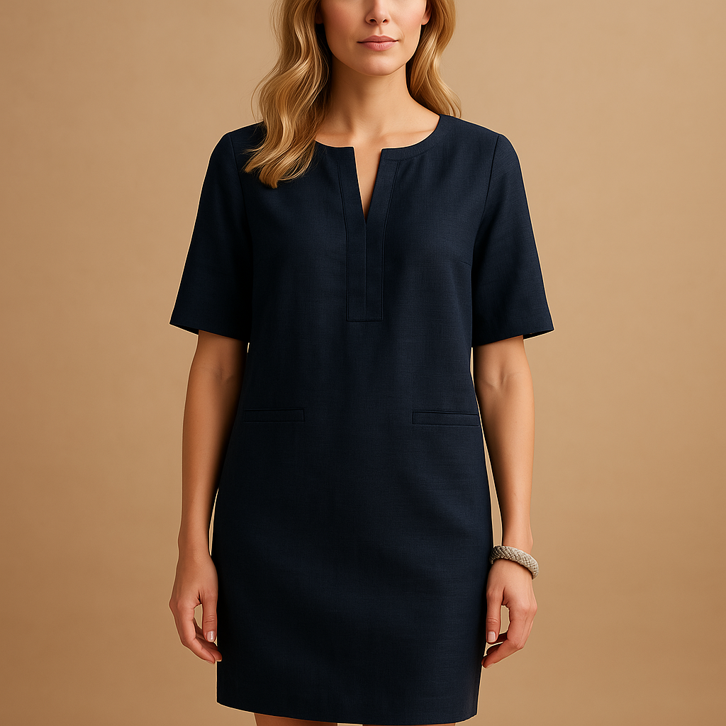 Casual chic dress with flattering fit for women | Maren 2
