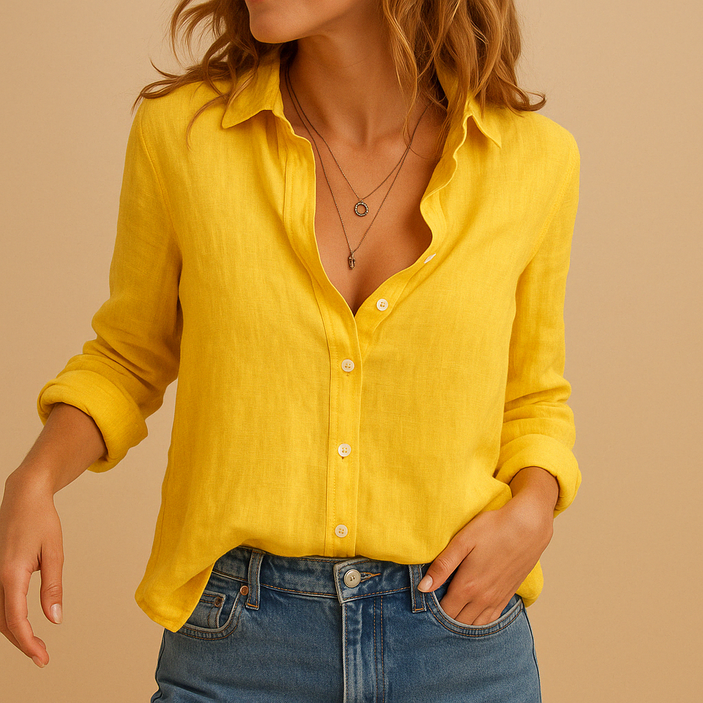 Casual lightweight blouse for women | Hazel 0