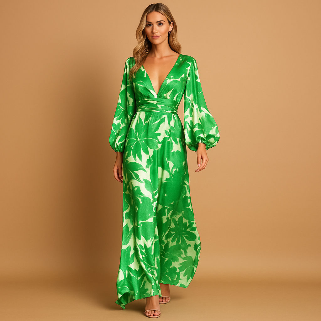 Elegant knee-length dress for women | Talia 0