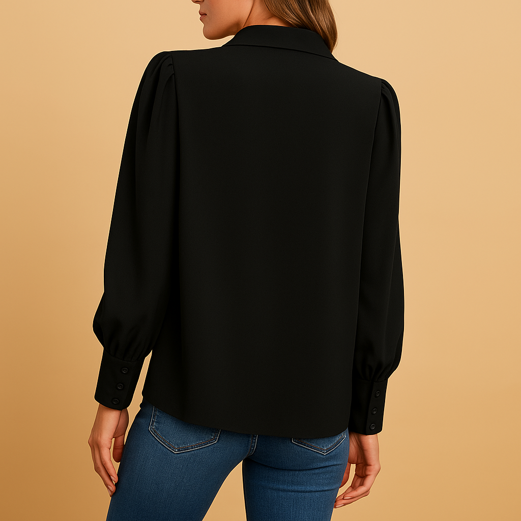 Elegant lantern sleeve blouse for women | Grace 1