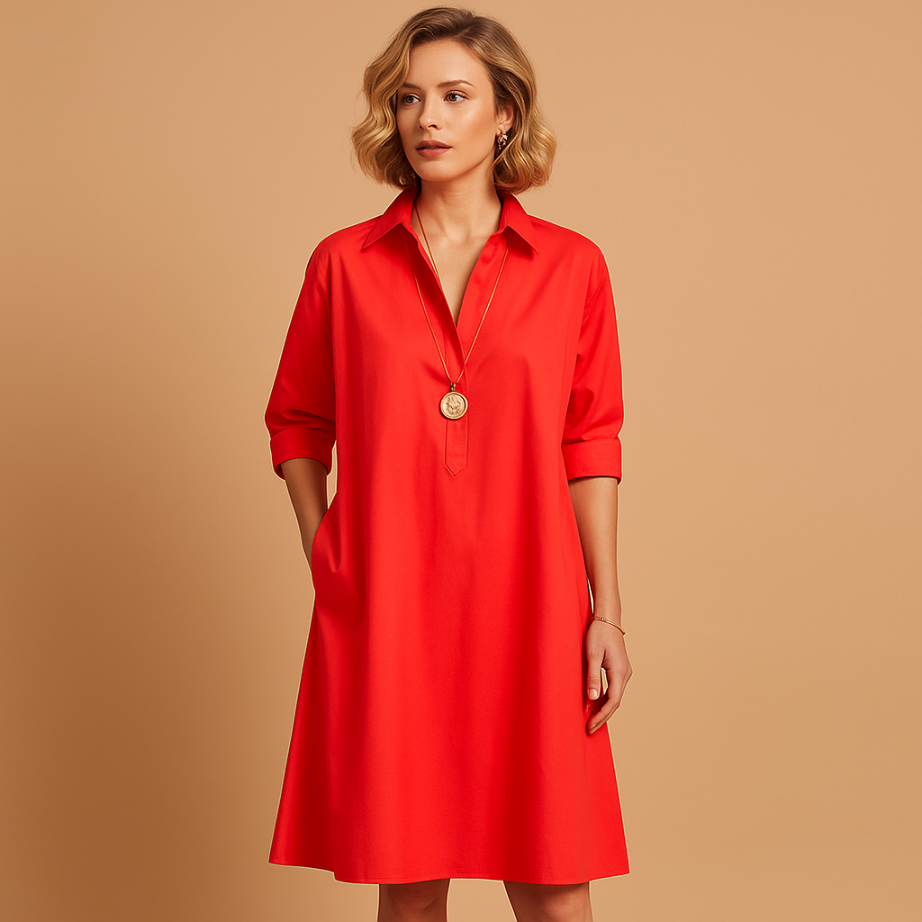 Elegant spring midi dress for women | Isabella 1