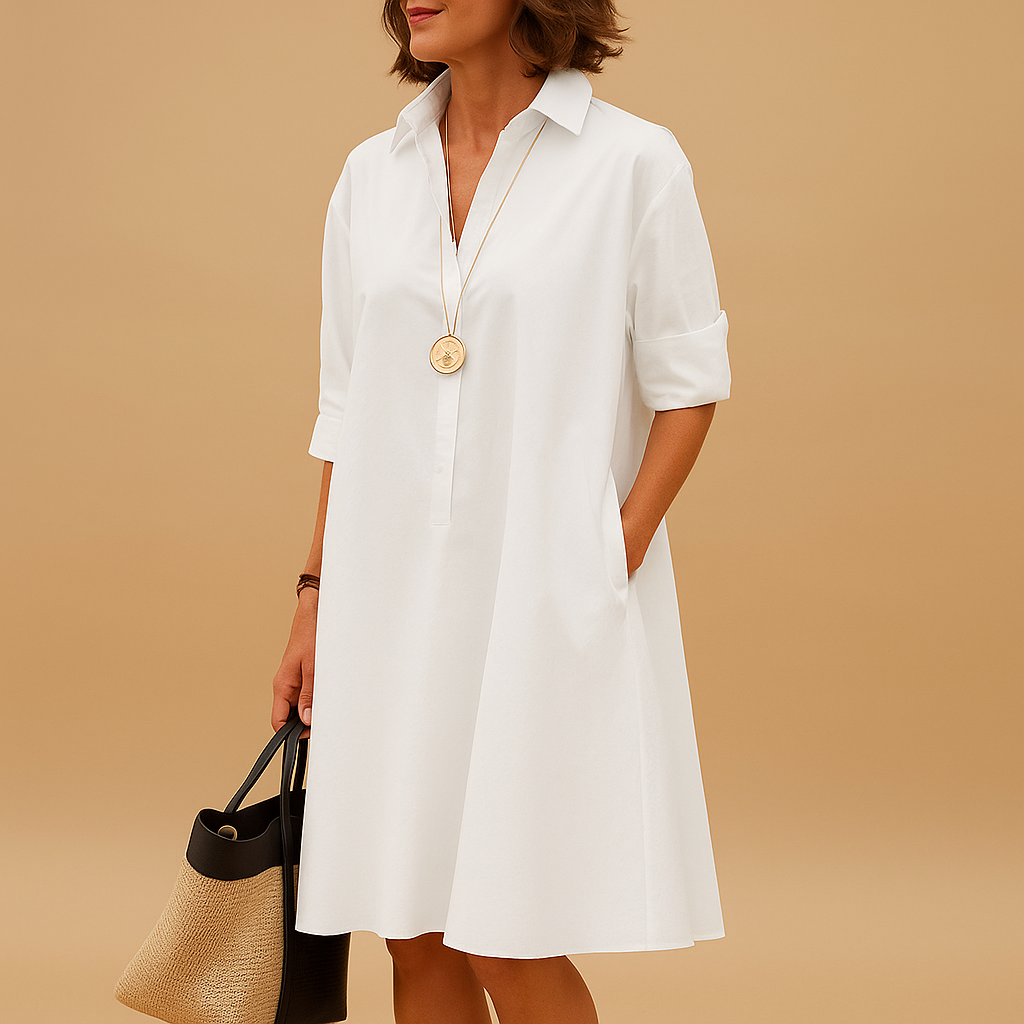 Elegant spring midi dress for women | Isabella 2