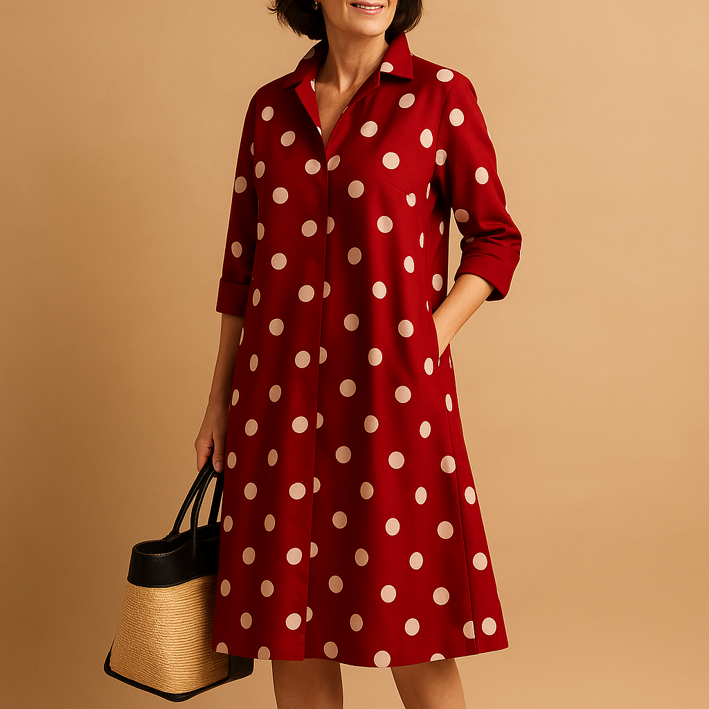 Elegant spring midi dress for women | Isabella 3