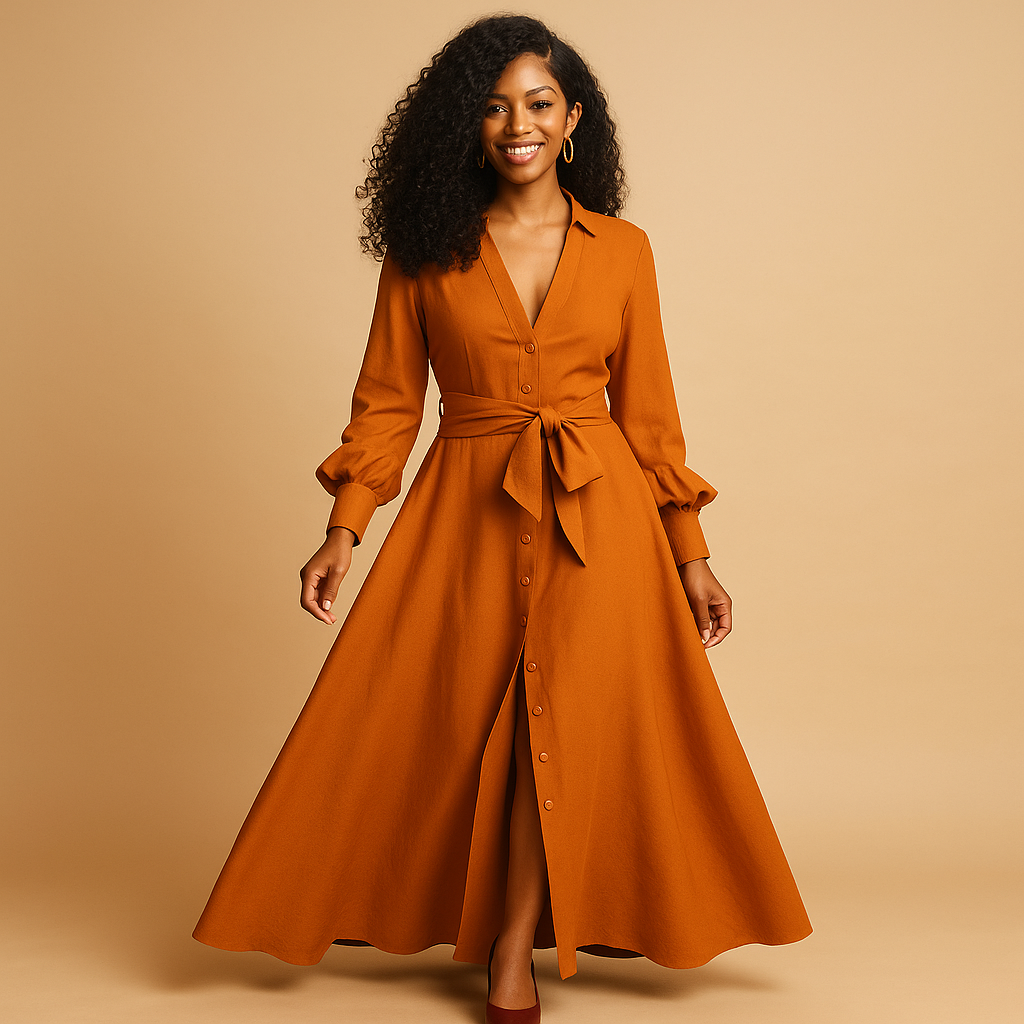Elegant summer maxi dress for women | Elinor 0