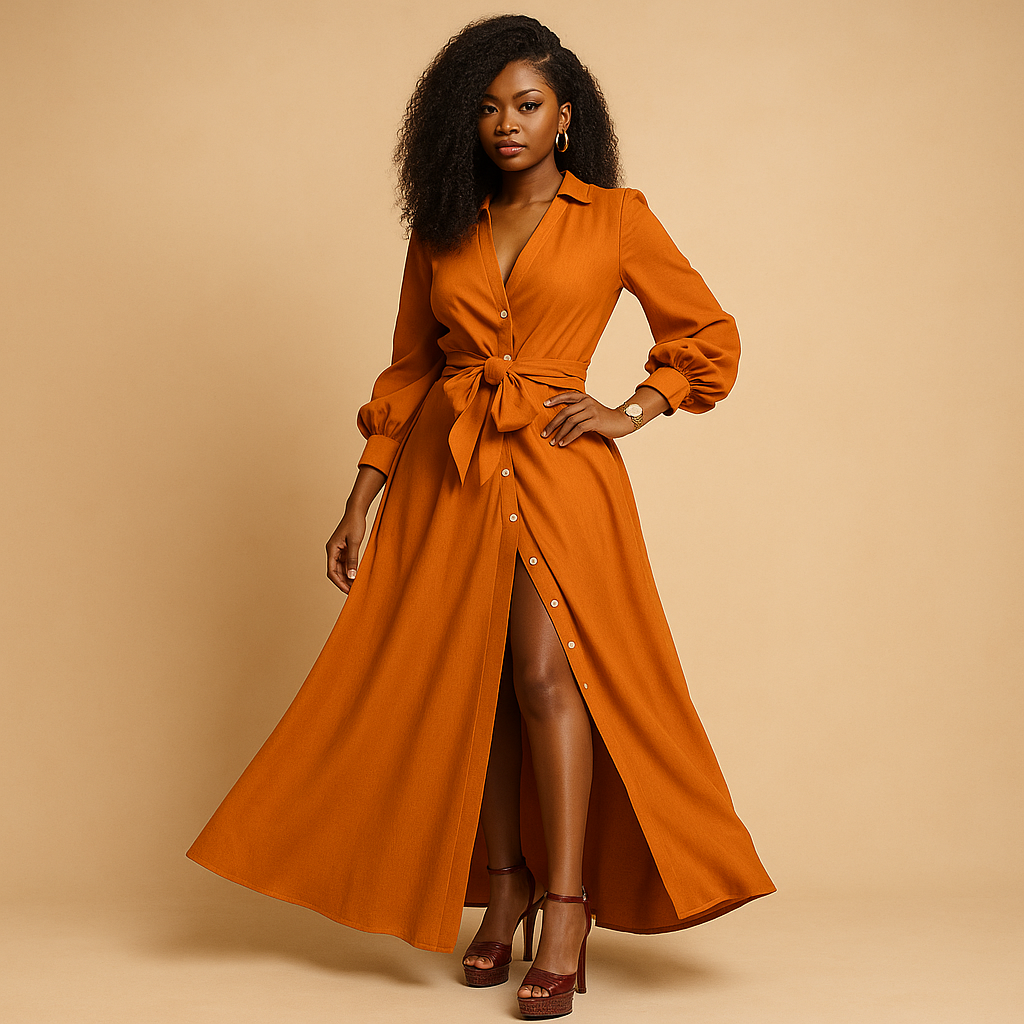 Elegant summer maxi dress for women | Elinor 2