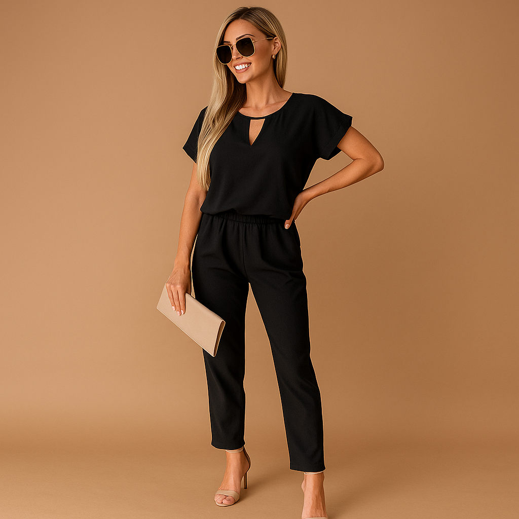 Elegant tailored jumpsuit for women | Milou 0