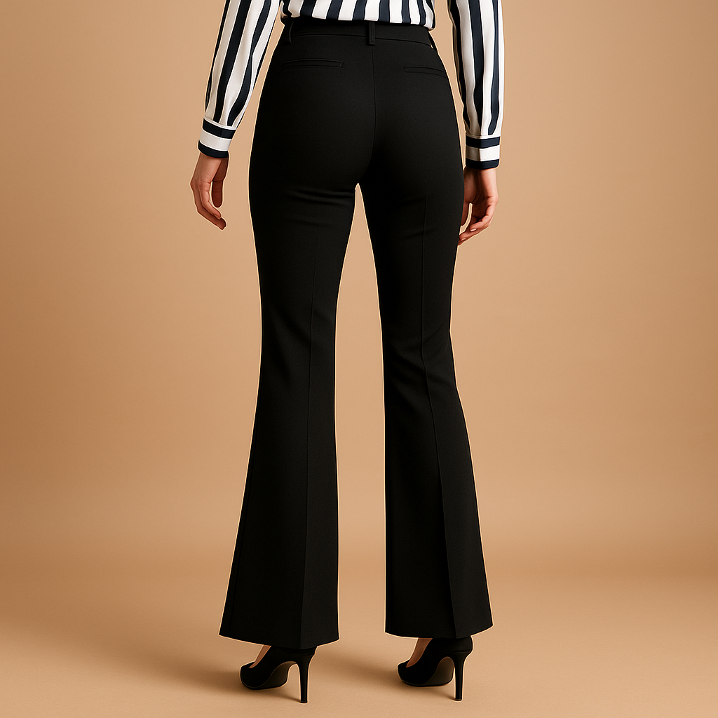 High waist flared pants for women | Naomi 2