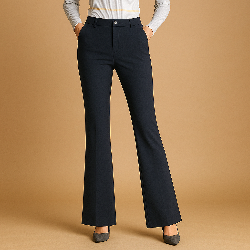 High waist flared pants for women | Naomi 5