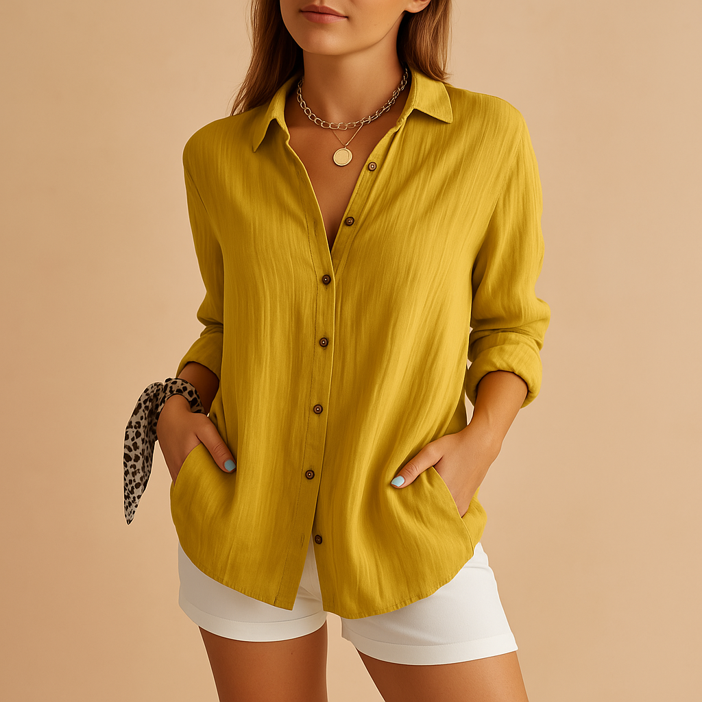 Lightweight blouse with timeless design for women | Amelia 7