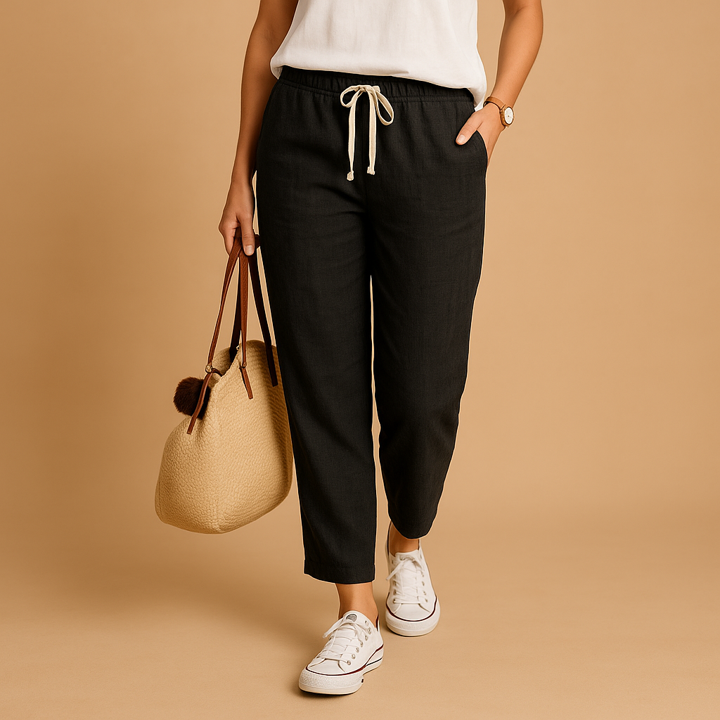 Lightweight casual pants for women | Avery 1