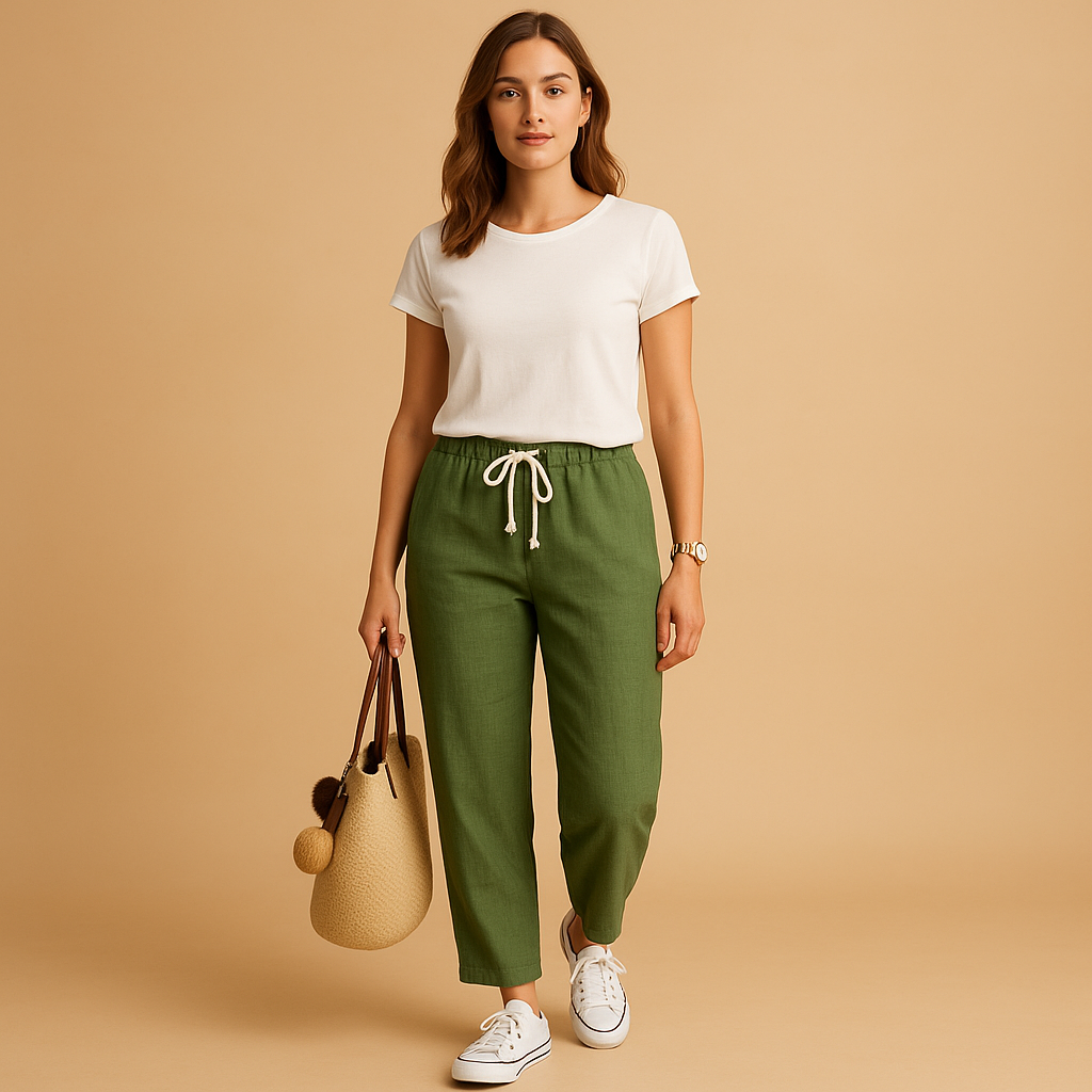 Lightweight casual pants for women | Avery 4