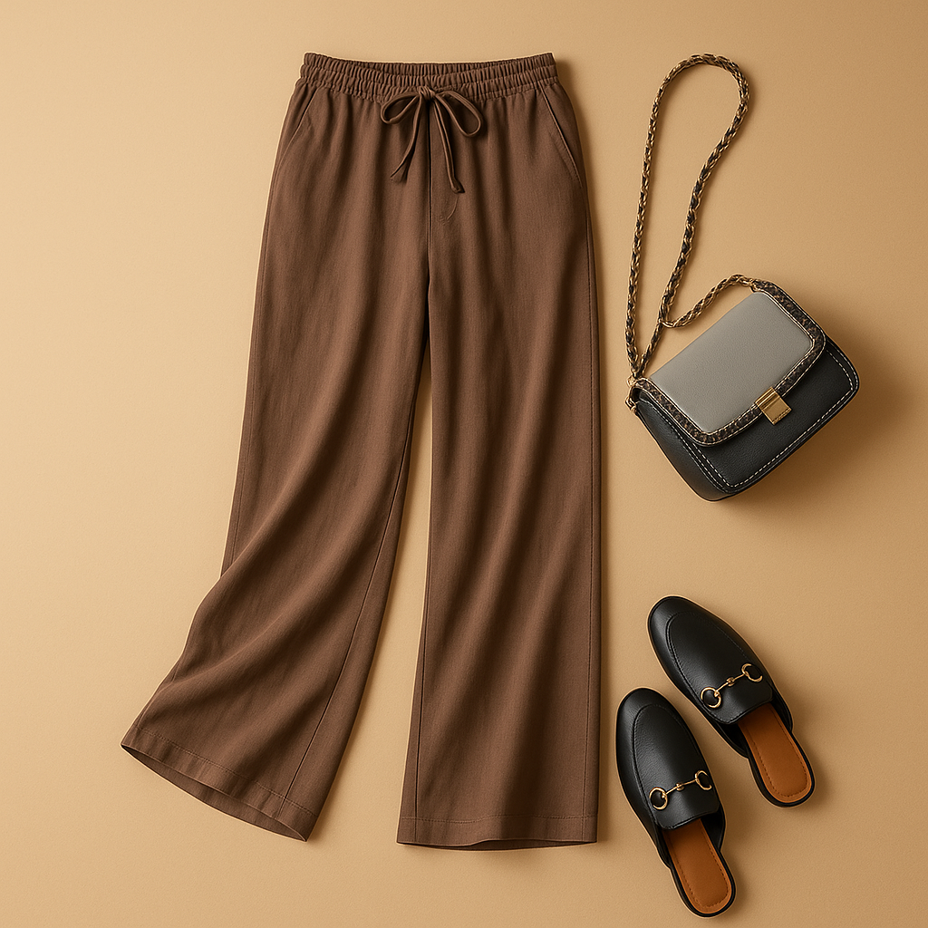 Lightweight summer pants for women | Isla 1