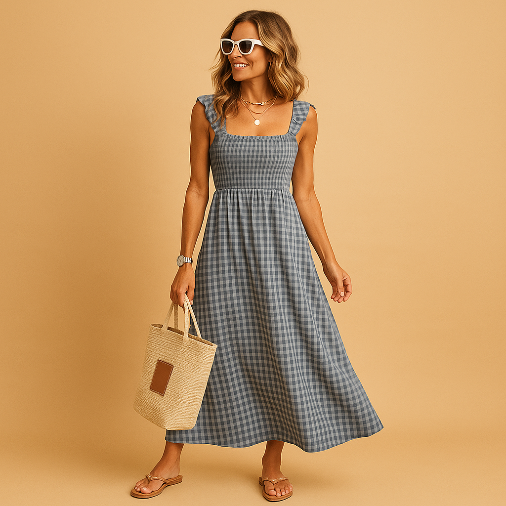Sleeveless long summer dress for women | Grace 0