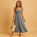 Sleeveless long summer dress for women | Grace 0