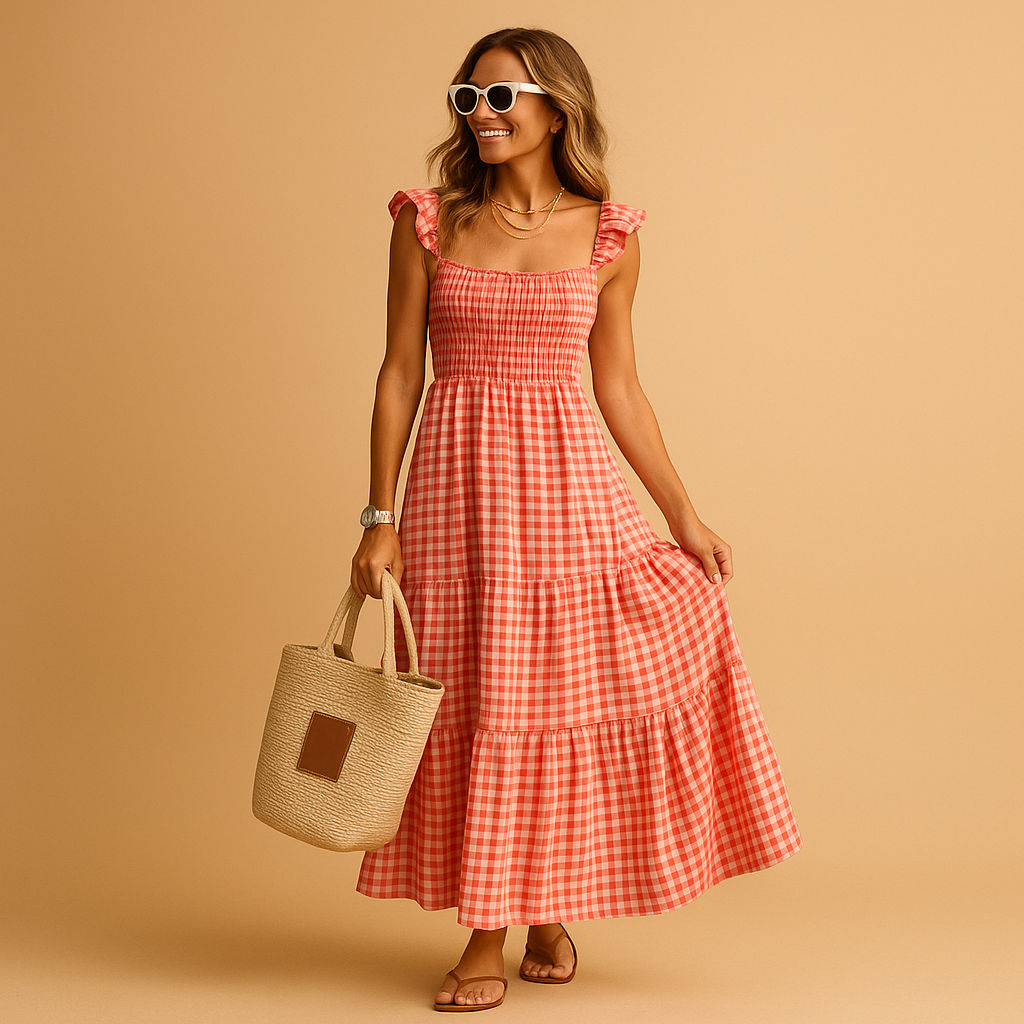 Sleeveless long summer dress for women | Grace 2