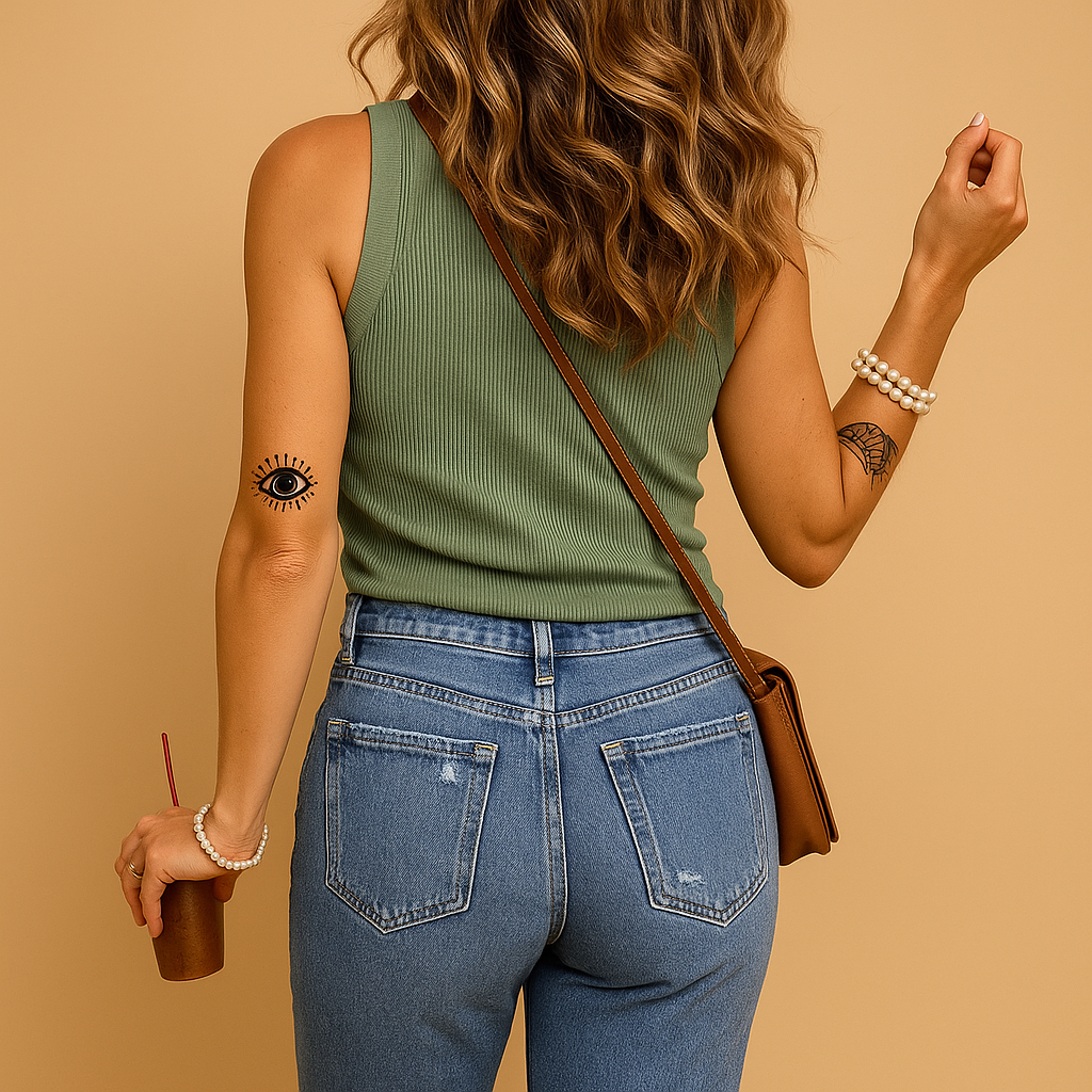 Slim fit cotton tank top for women | Lily 1