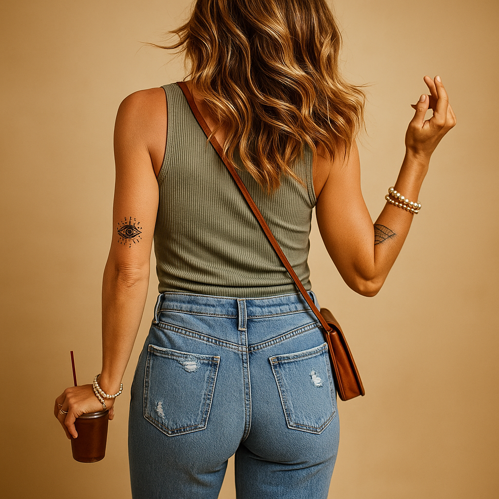 Slim fit cotton tank top for women | Lily 5