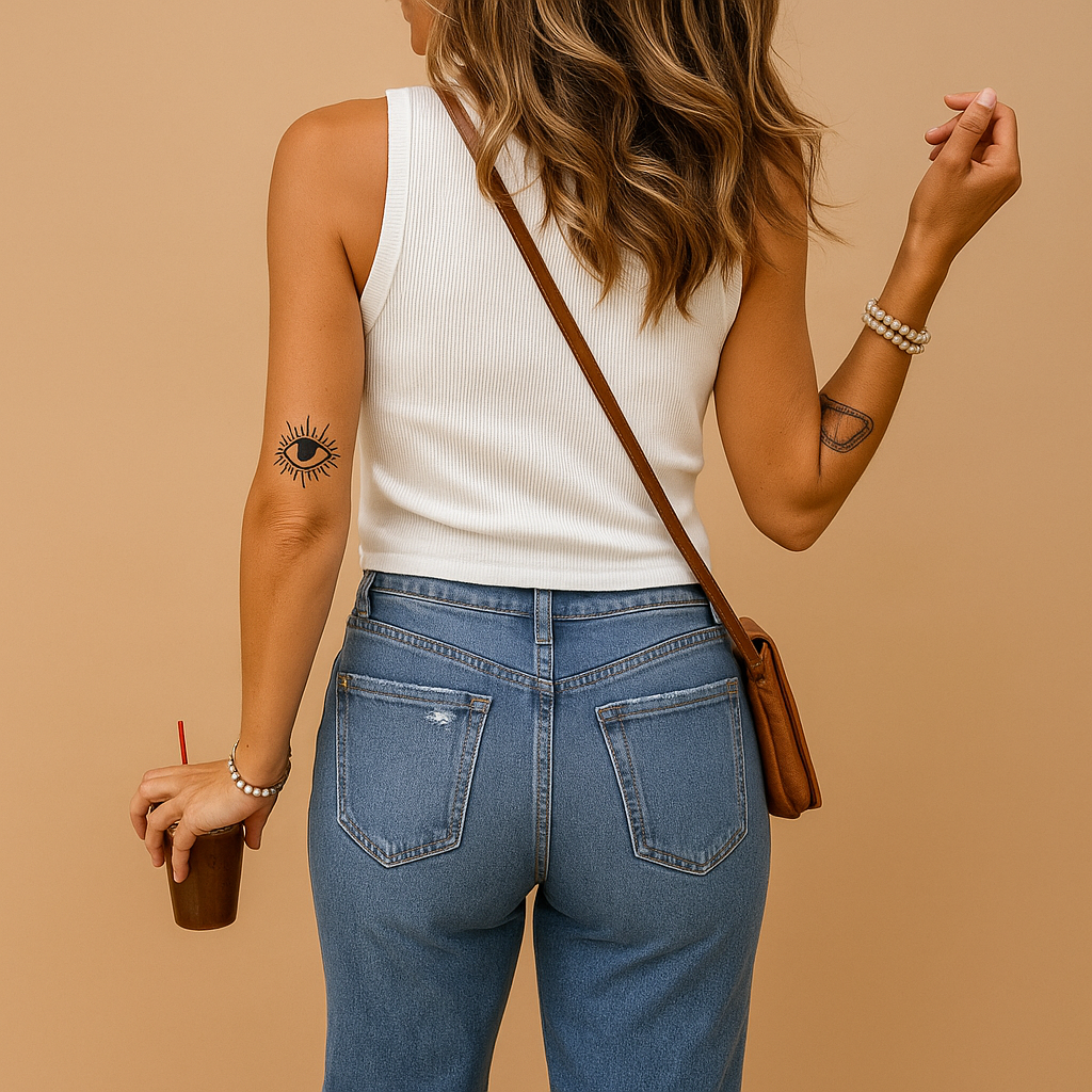 Slim fit cotton tank top for women | Lily 6