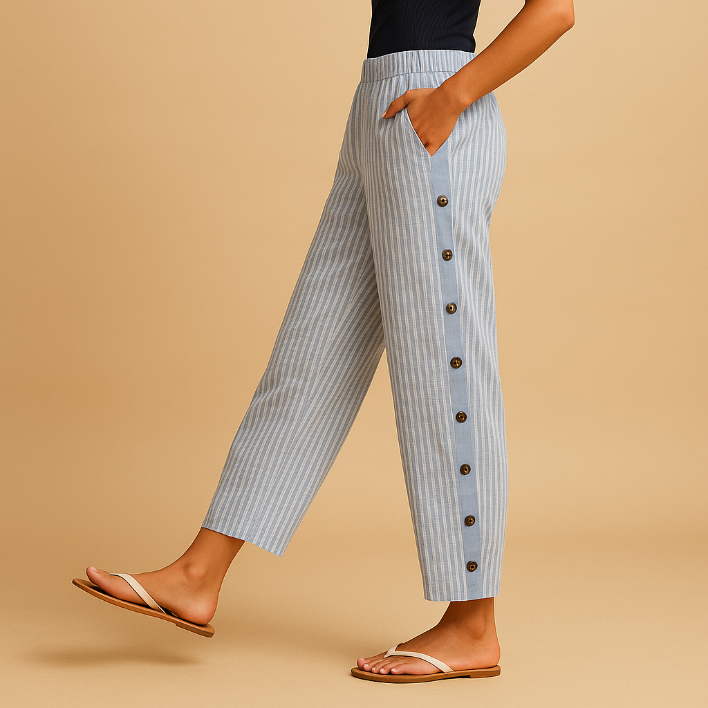 Striped elegant pants for women | Liana 1