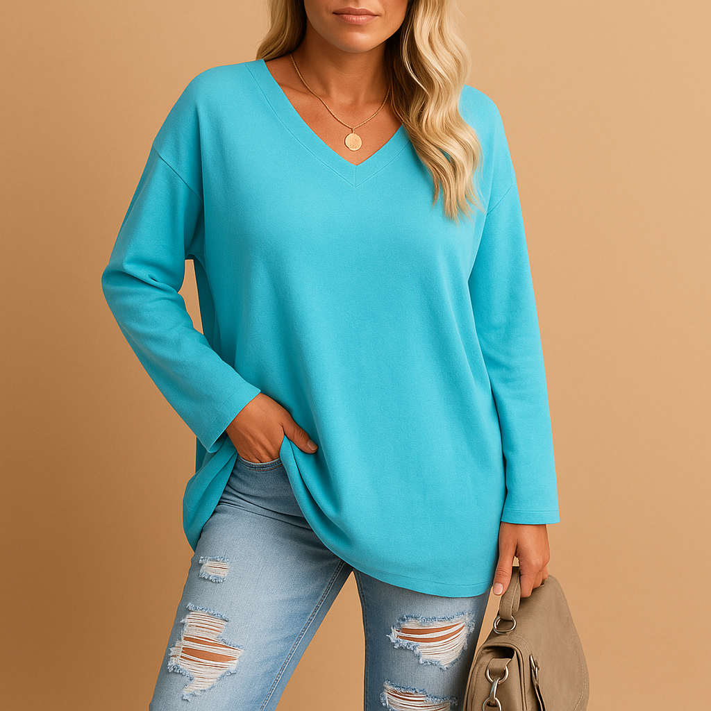Summer round neck top for women | Ruby 4