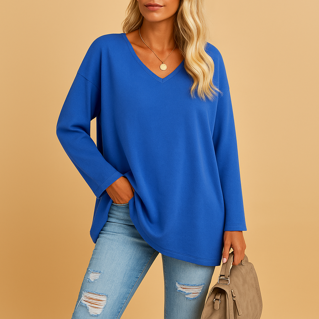 Summer round neck top for women | Ruby 7