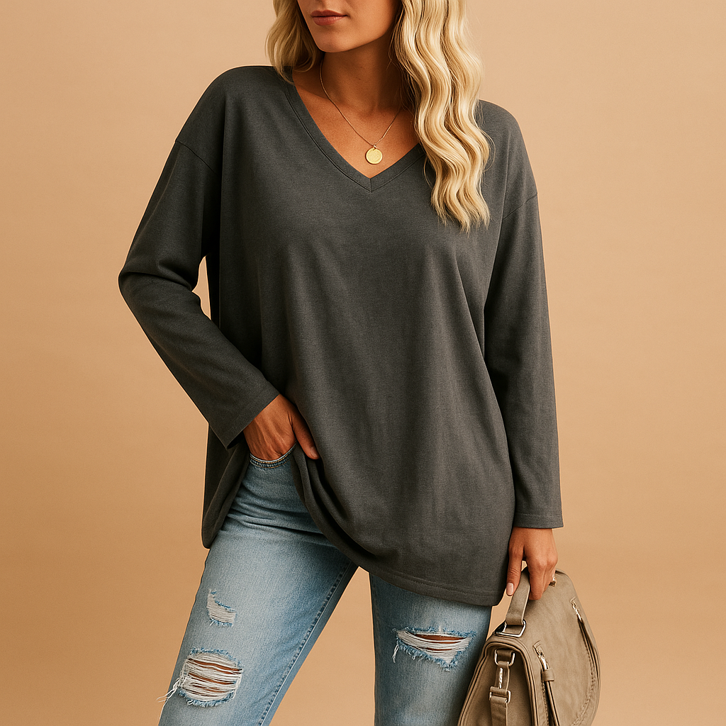 Summer round neck top for women | Ruby 8