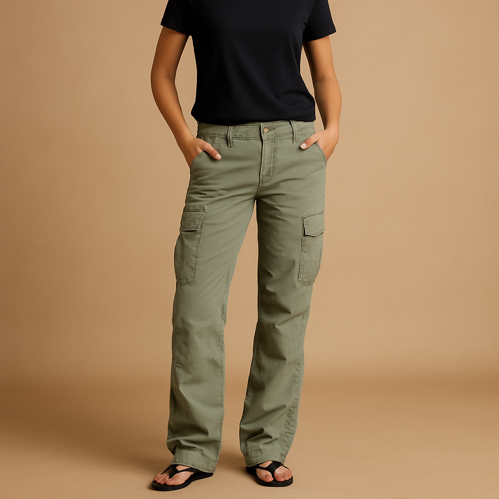 Versatile cargo pants for women | Harper 2